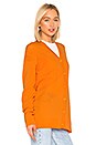 view 3 of 5 Easy Cardigan in Tangerine