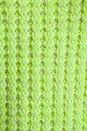 view 5 of 5 Waffle Knit Asymmetrical Sweater in Chartreuse Melange