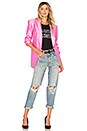 view 4 of 4 Tuxedo Blazer in Pink