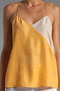 view 3 of 3 Colorblocked Silk Cami in Honey/Blush Multi in Honey & Blush Multi
