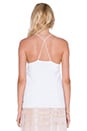 view 3 of 4 Savanna Strappy Cami in White