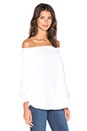 view 2 of 3 Off Shoulder Top in White