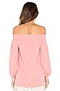 view 3 of 4 Off Shoulder Top in Pitaya Pink