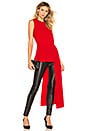 view 1 of 4 Draped Top in Red