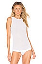 view 2 of 5 Mesh Bodysuit in White