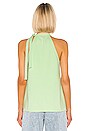 view 3 of 4 Chalky Drape Halter Top in Mint