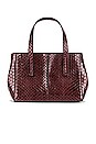 view 2 of 6 Le Client Chain Ayers Water Snake Mini Bag in Dark Brown