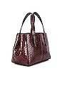 view 3 of 6 Le Client Chain Ayers Water Snake Mini Bag in Dark Brown