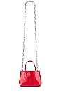 view 5 of 6 Le Client Chain Ayers Water Snake Mini Bag in Red