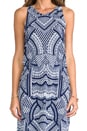 view 5 of 6 Goa Geo Midi Dress in Ink