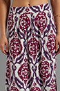 view 4 of 7 Brocade Skirt in Raspberry