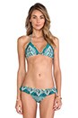 view 1 of 3 TOP BIKINI TUILERIES TARA in Emerald