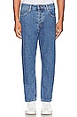 view 1 of 3 Slim Chopped Denim Jean in Highway Blue