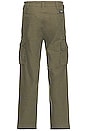 view 3 of 4 Slacker Cargo Pants in Army Green