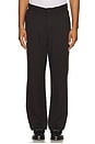 view 4 of 5 Jacob Plaid Pant in Brown