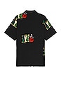 view 2 of 3 Dream Within A Dream Bowling Shirt in Black