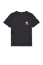 view 2 of 3 Not Forgotten Merch Fit Tee in Twilight Black