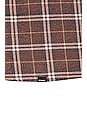 view 3 of 4 Genuine Oversized Flannel in Rum Raisin
