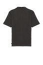 view 2 of 3 Enjoy Reality Bowling Shirt - Dark Charcoal in Dark Charcoal