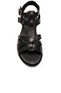 view 4 of 5 Caswell Fisherman Sandal in Black