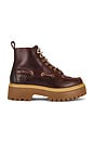 view 1 of 5 Stone Street Kiltie Boot in Burgundy