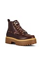 view 2 of 5 Stone Street Kiltie Boot in Burgundy