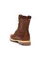 view 3 of 5 Authentics Open Weave Boot in Medium Brown & Brown Weave