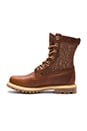 view 5 of 5 Authentics Open Weave Boot in Medium Brown & Brown Weave