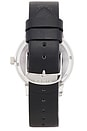 view 2 of 4 Marlin Automatic Peanuts Sketch 40mm Leather Strap Watch in Black