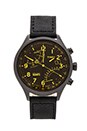 view 1 of 3 Fly-back Chronograph in Black/ Black/ Amber in Black & Black & Amber