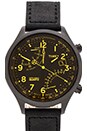 view 2 of 3 Fly-back Chronograph in Black/ Black/ Amber in Black & Black & Amber