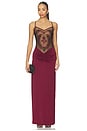 view 1 of 4 Immaculate Slip Dress in Burgundy