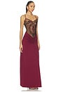view 2 of 4 Immaculate Slip Dress in Burgundy