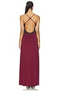view 3 of 4 Immaculate Slip Dress in Burgundy