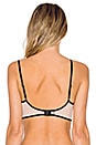 view 4 of 5 Verona Embroidered Longline Bralette in Black