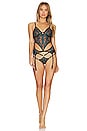 view 1 of 4 Monarch Basque Bodysuit in Black