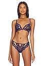 view 1 of 4 Kane V-wire Bra in Navy