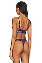 view 3 of 4 Kane V-wire Bra in Navy