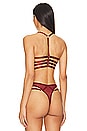 view 3 of 4 Cirsi Bralette in Burgundy