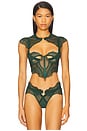 view 1 of 4 Minna Bodice in Emerald