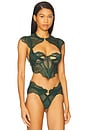 view 2 of 4 Minna Bodice in Emerald