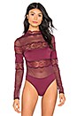 view 2 of 5 Amore Bodysuit in Cherry