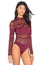 view 3 of 5 Amore Bodysuit in Cherry