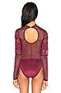 view 4 of 5 Amore Bodysuit in Cherry