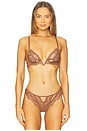 view 1 of 4 Kane V-wire Bra in Cocoa