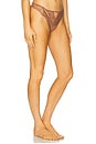 view 2 of 4 Kane Cutout Thong in Cocoa
