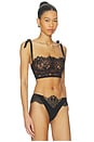 view 2 of 4 Nocturne Bralette in Black