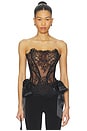 view 1 of 5 Nocturne Corset in Black
