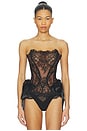 view 2 of 5 Nocturne Corset in Black