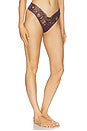 view 2 of 4 Scylla Thong in Eggplant